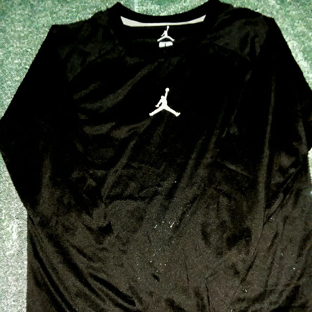 🌟DRI-FIT BLACK  JORDAN SHIRT FOR BOY🌟